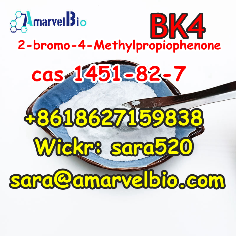 (Wickr: sara520)2-bromo-4-Methylpropiophenone BK4 CAS 1451-82-7 (sara@amarvelbio.com)